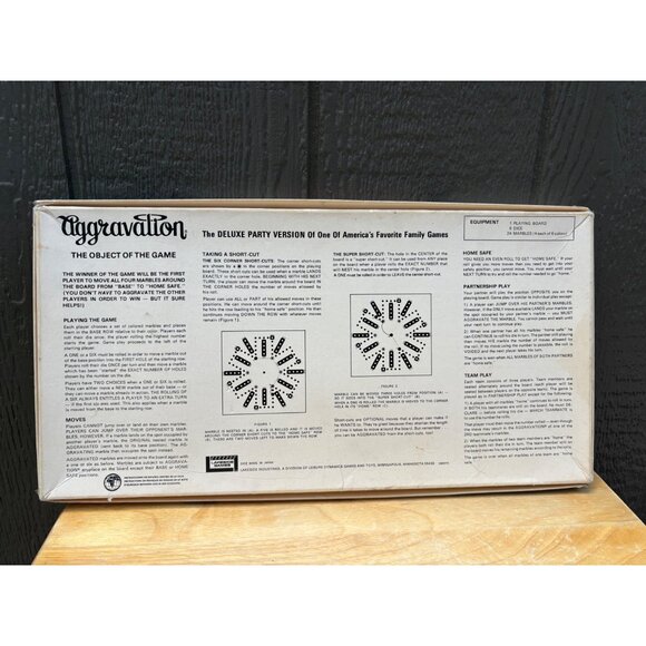 Vintage 1972 Aggravation Deluxe Party Edition Board Game COMPLETE Lakeside - Picture 6 of 9